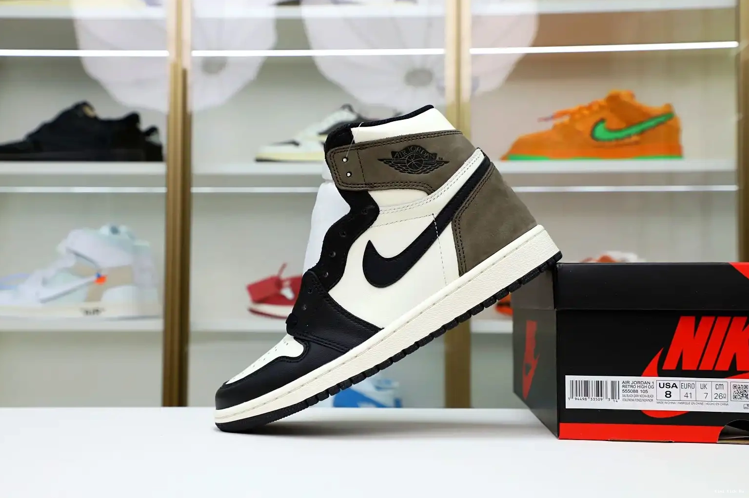 HIGH MOCHA' 'DARK RETRO Kimikick AIR JORDAN OG 1 0812